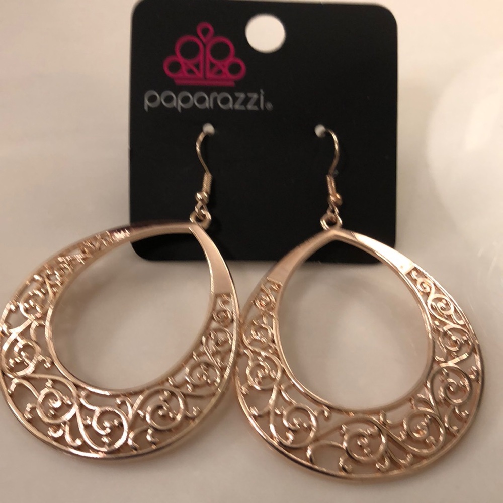 Rose Gold Earrings